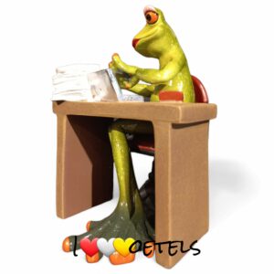 I Love Oetels bureau met dame
