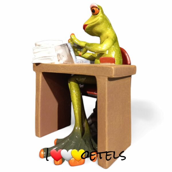 I Love Oetels bureau met dame
