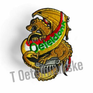 Oeteldonk embleem draak klein