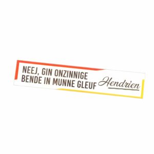 Brievenbus sticker