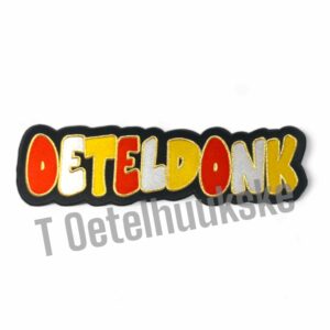 Oeteldonk rugembleem tekst bol groot