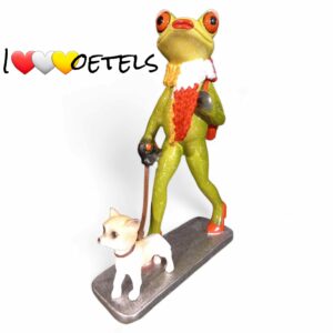I Love Oetels dame met hondje