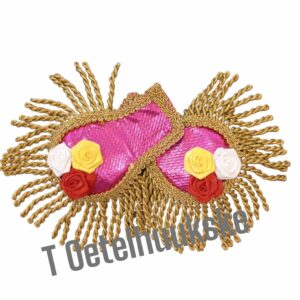 Oeteldonkse kinder epauletten roze