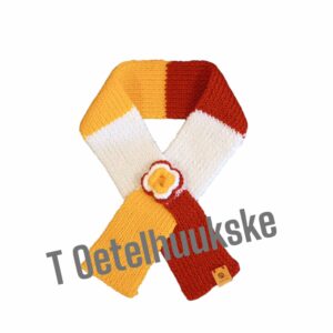 Oeteldonks baby sjaaltje bloem
