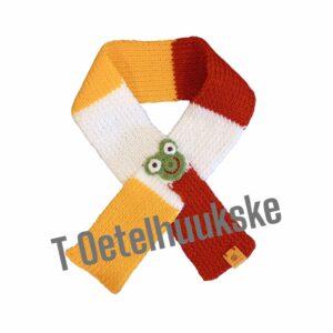 Oeteldonks baby sjaaltje kikker