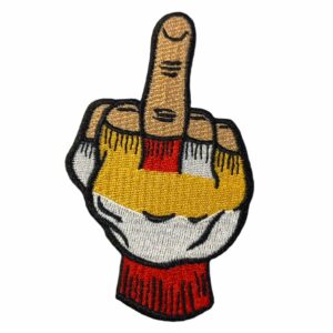 Oeteldonk embleem middel vinger