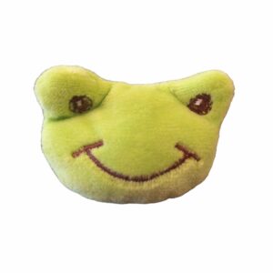 Kikkerkop plush speld