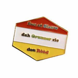 Oeteldonks pinneke Ben zo blauw