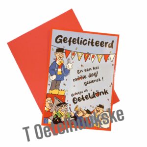 Kaart Gefeliciteerd