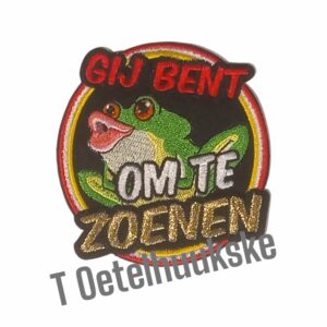 Oeteldonk embleem om te zoenen