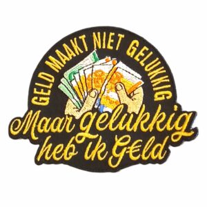 Oeteldonk embleem geld maakt niet gelukkig
