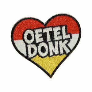Oeteldonk embleem hart 3 kleur