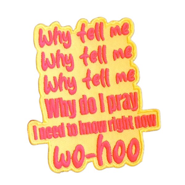 Oeteldonk embleem Why tell me
