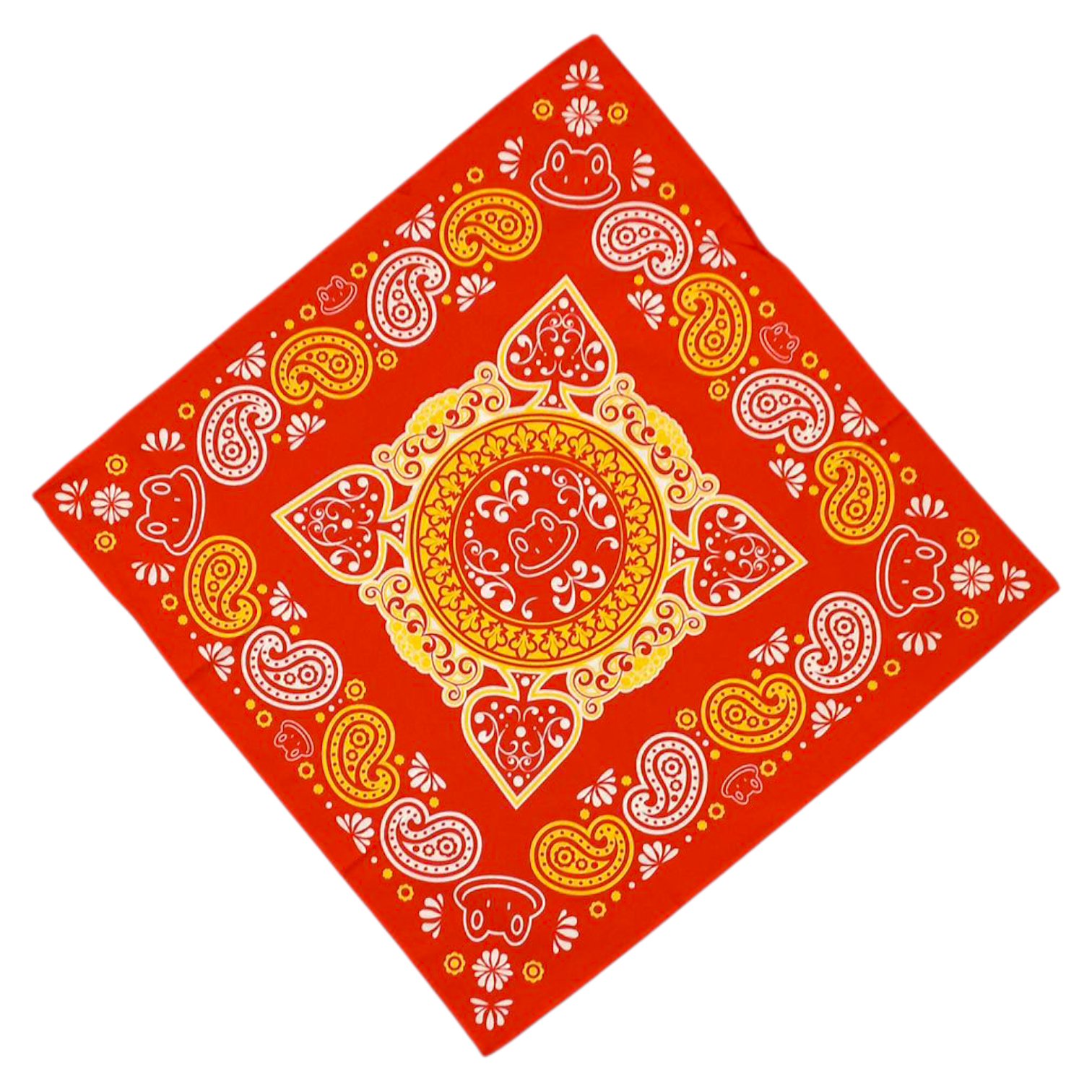 Oeteldonkse boeren zakdoek/ bandana rood
