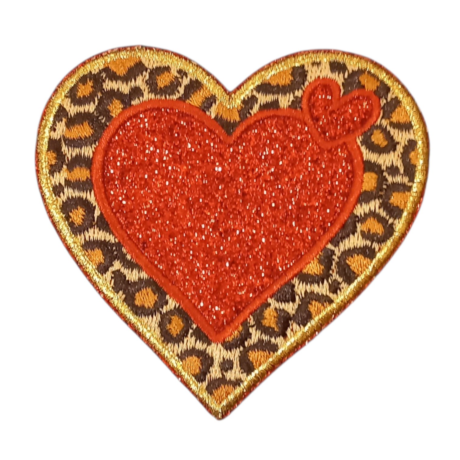 Oeteldonk hart met panterprint