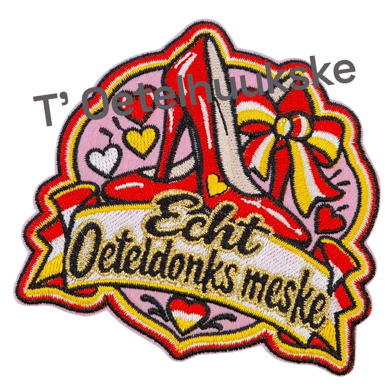 Oeteldonk embleem Echt meske hak