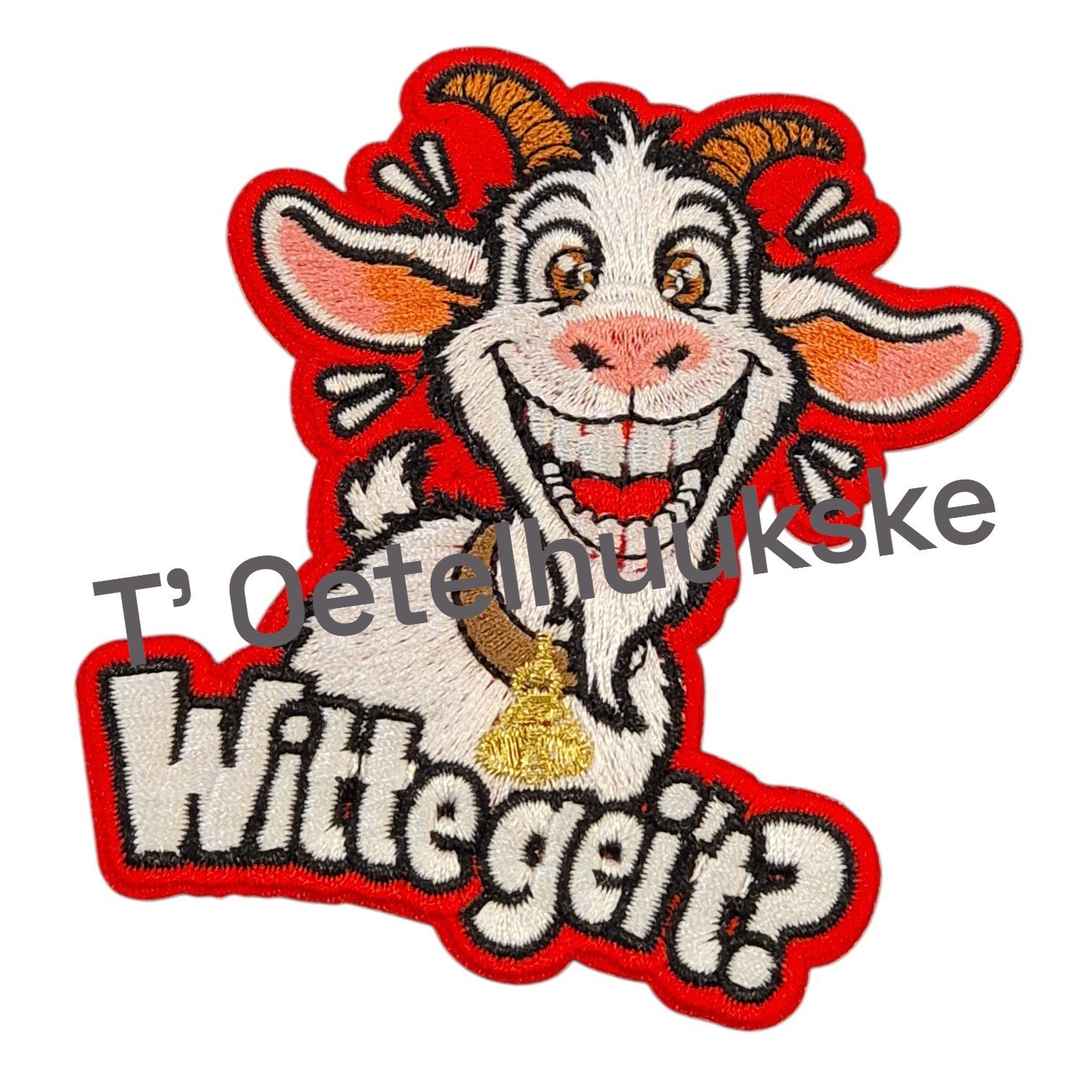 Oeteldonk embleem Witte gei't