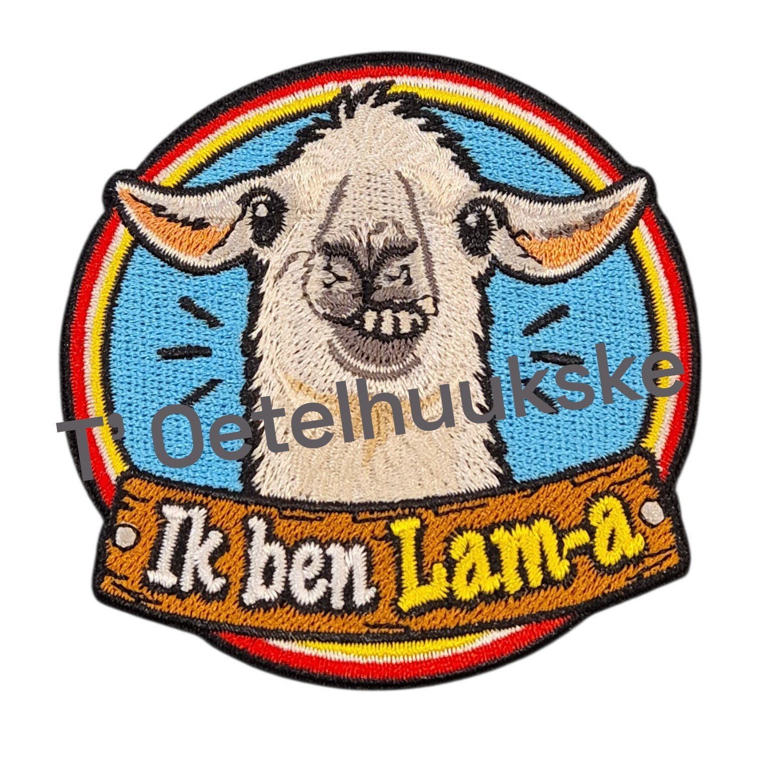 Oeteldonk embleem ik ben Lam-a