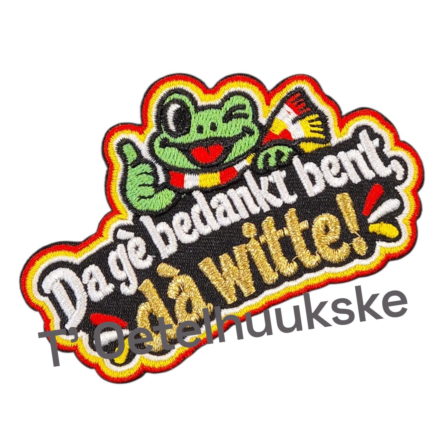 Oeteldonk embleem Da ge bedankt bent